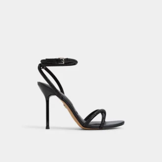 Manaelden Sandale à talons avec lanières, talon aiguille