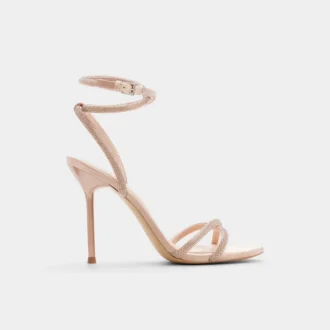 Manaelden Sandale à talons avec lanières, talon aiguille