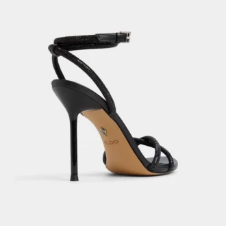 Manaelden Sandale à talons avec lanières, talon aiguille