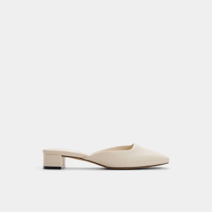 Mules Lannah, talon carré