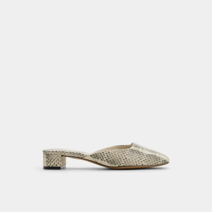 Mules Lannah, talon carré
