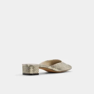 Mules Lannah, talon carré
