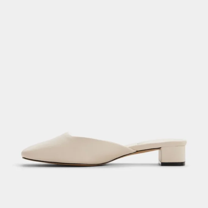 Mules Lannah, talon carré