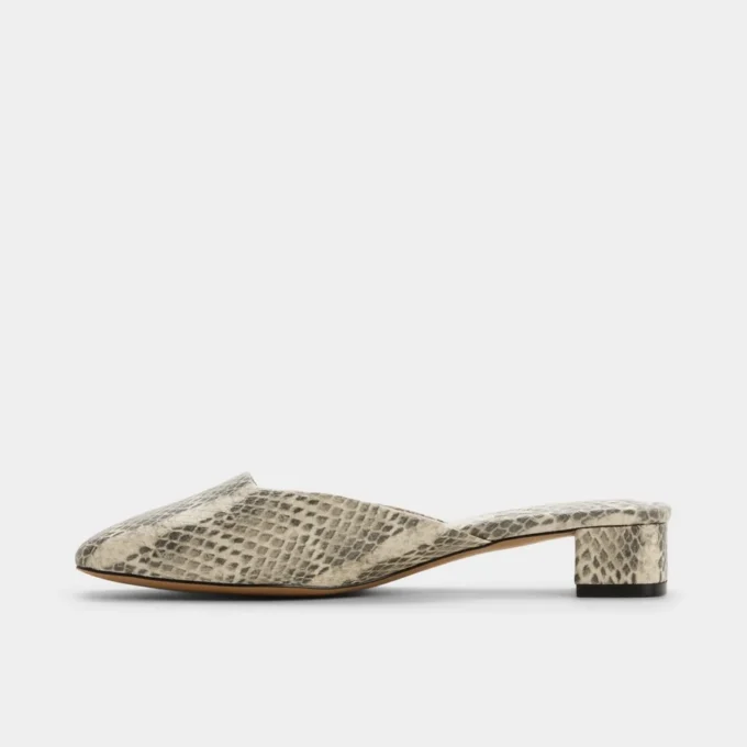 Mules Lannah, talon carré