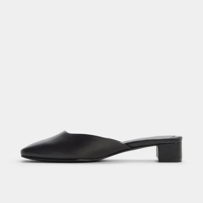 Mules Lannah, talon carré