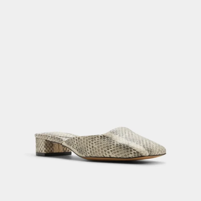 Mules Lannah, talon carré