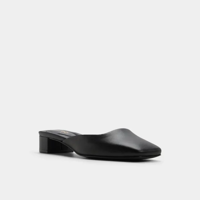Mules Lannah, talon carré