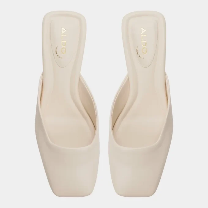 Mules Lannah, talon carré