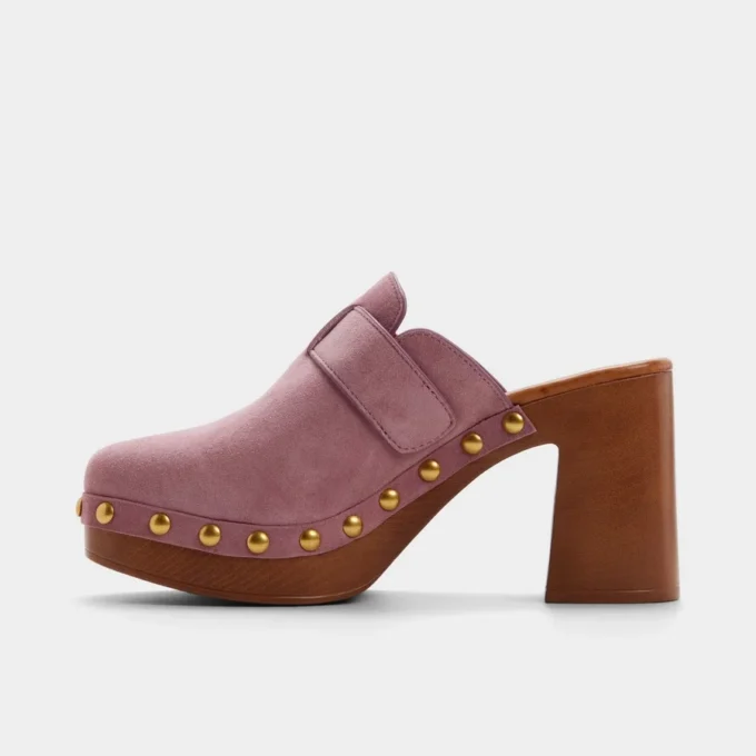 Mules Miloria, semelle compensée Mules Miloria, semelle compensée