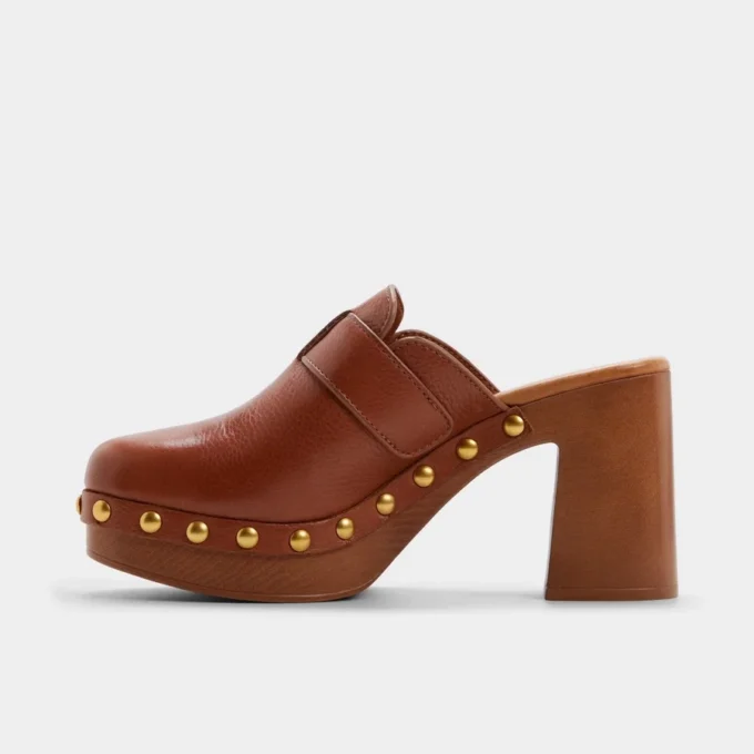 Mules Miloria, semelle compensée Mules Miloria, semelle compensée