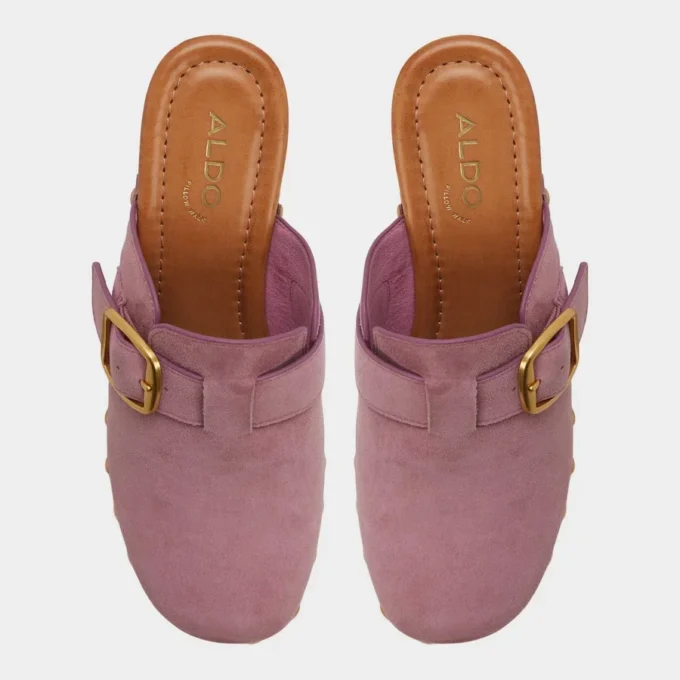 Mules Miloria, semelle compensée Mules Miloria, semelle compensée
