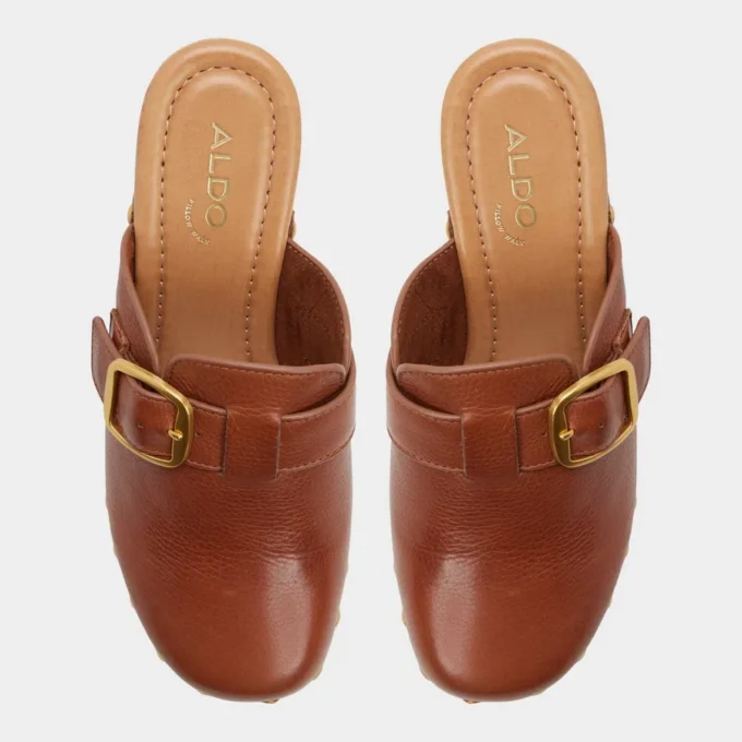 Mules Miloria, semelle compensée Mules Miloria, semelle compensée