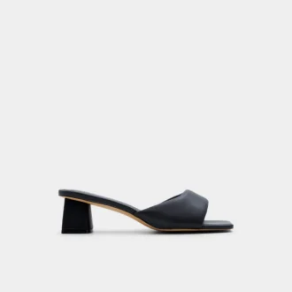 Mules à talons Aneka, talon carré