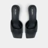 Mules à talons Aneka, talon carré Mules à talons Aneka, talon carré