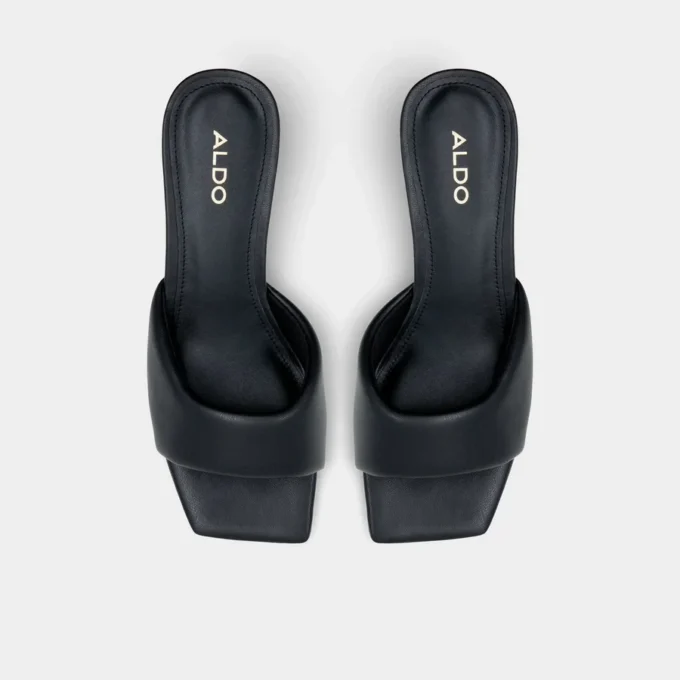 Mules à talons Aneka, talon carré Mules à talons Aneka, talon carré
