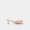Mules à talons Begoniaa, talon bobine