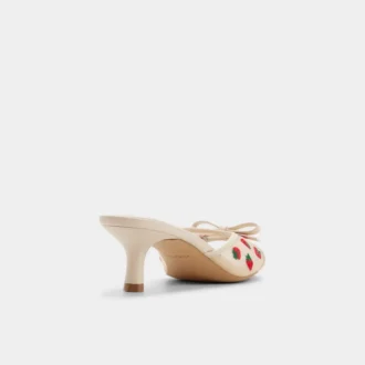 Mules à talons Begoniaa, talon bobine