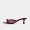 Mules à talons Begoniaa, talon bobine
