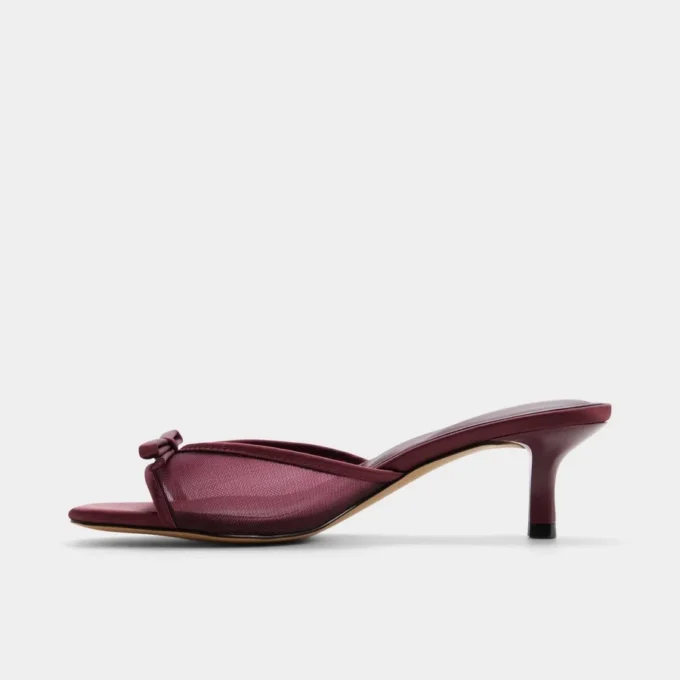 Mules à talons Begoniaa, talon bobine