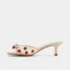 Mules à talons Begoniaa, talon bobine