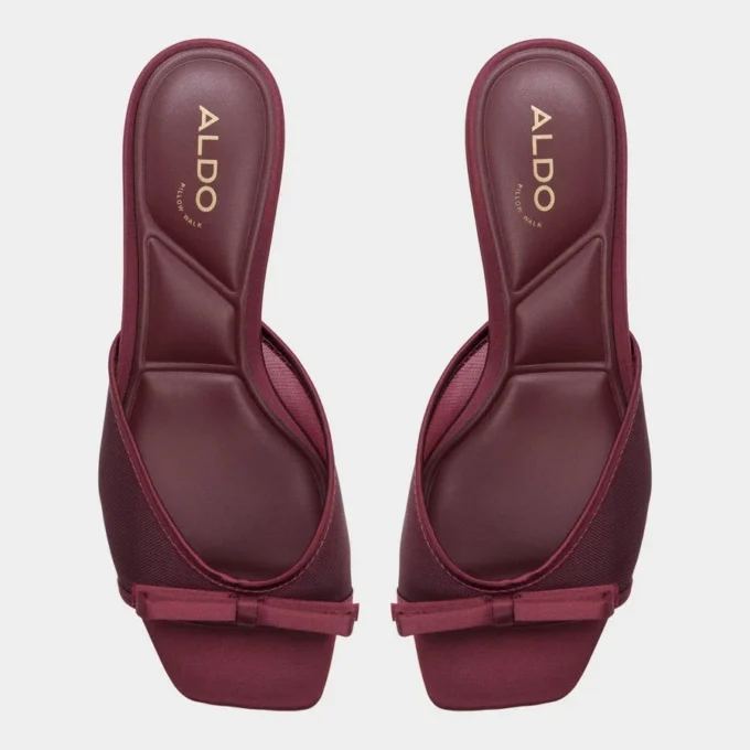 Mules à talons Begoniaa, talon bobine