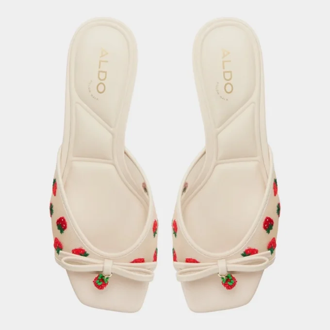 Mules à talons Begoniaa, talon bobine