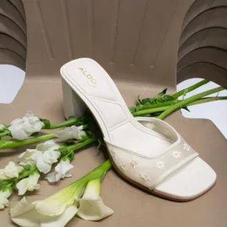 Mules à talons Lisarae, talon bloc