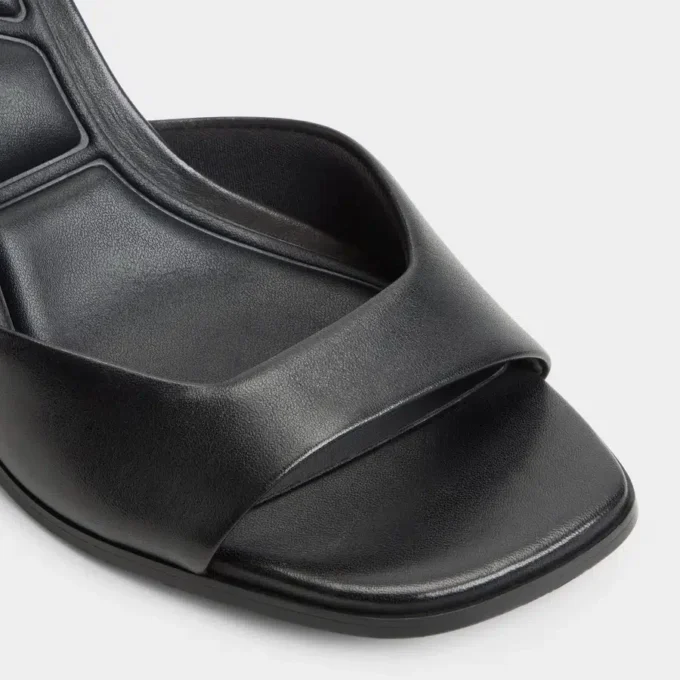 Mules à talons Lisia, talon carré