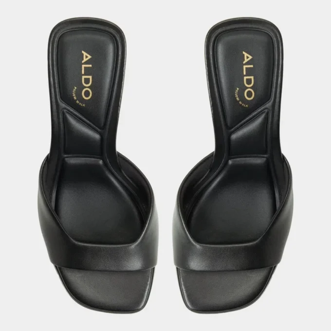 Mules à talons Lisia, talon carré