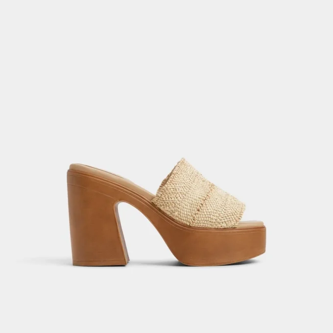 Mules à talons Maysee, plateforme