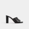 Mules à talons Re-sophia, talon carré