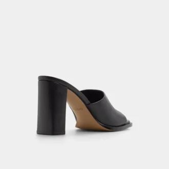 Mules à talons Re-sophia, talon carré