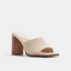 Mules à talons Re-sophia, talon carré Mules à talons Re-sophia, talon carré