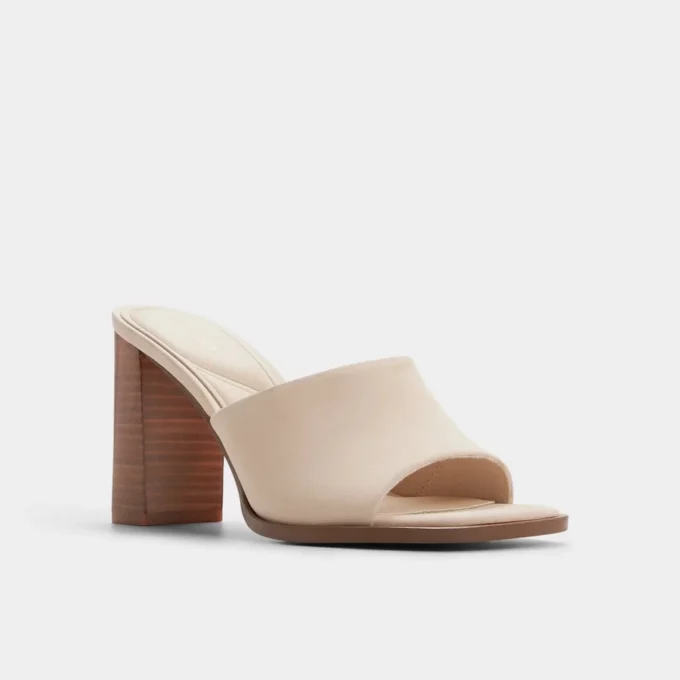 Mules à talons Re-sophia, talon carré Mules à talons Re-sophia, talon carré