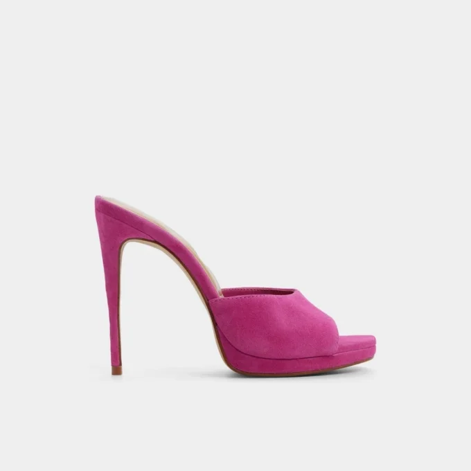 Mules à talons Rivieraa, semelle compensée Mules à talons Rivieraa, semelle compensée