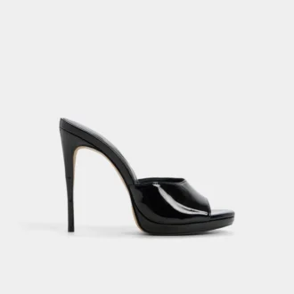 Mules à talons Rivieraa, semelle compensée