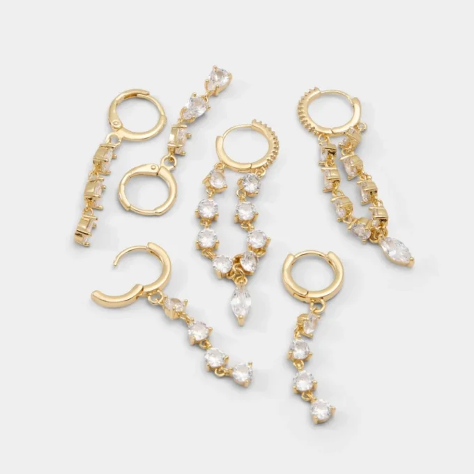 Parure de boucles d&rsquo;oreilles Colettee