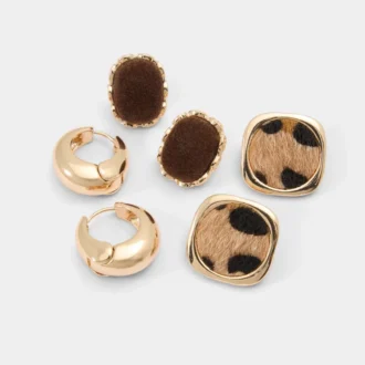 Parure de boucles d&rsquo;oreilles Wildchic