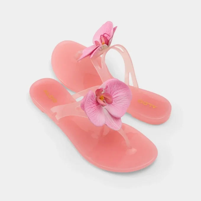 Sandale en plastique transparent Florrah