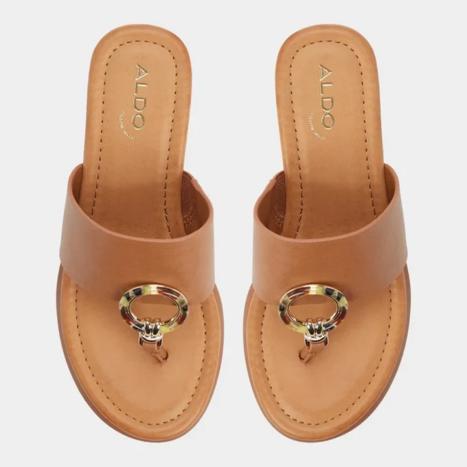 Sandale à enfiler Friegan, talon compensé Sandale à enfiler Friegan, talon compensé