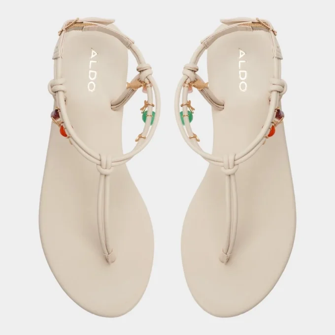 Sandales à bride en T Seajewels