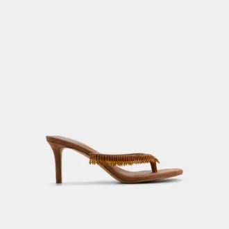 Sandales à talons bas