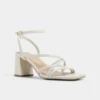 Sandales à talons et lanières Esther, talon bloc