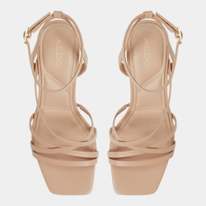 Sandales à talons et lanières Esther, talon bloc