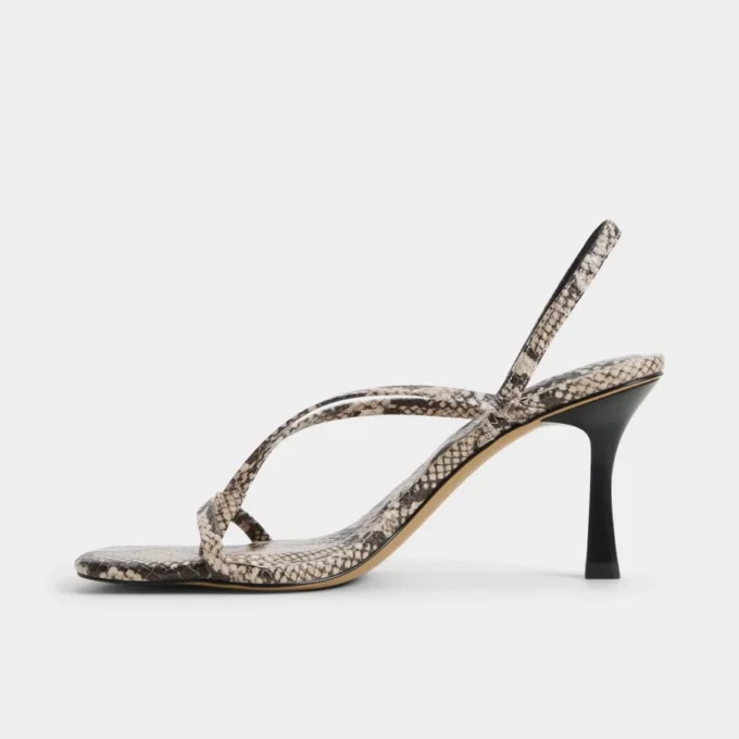 Sandales à talons Riva à bride arrière, talon aiguille