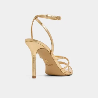 Solania Sandale à talons et lanières, talon aiguille